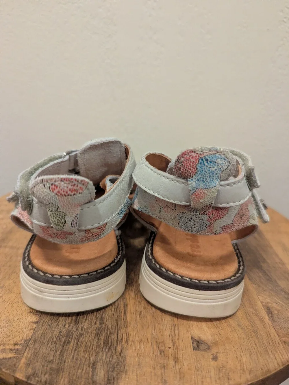 Froddo Girls Floral Multicolor Gladiator Sandals (SIZE 33/1.5-2)